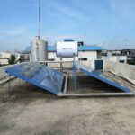 Heat pump installation for Solar water heater