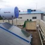 Heat pump installation for Solar water heater