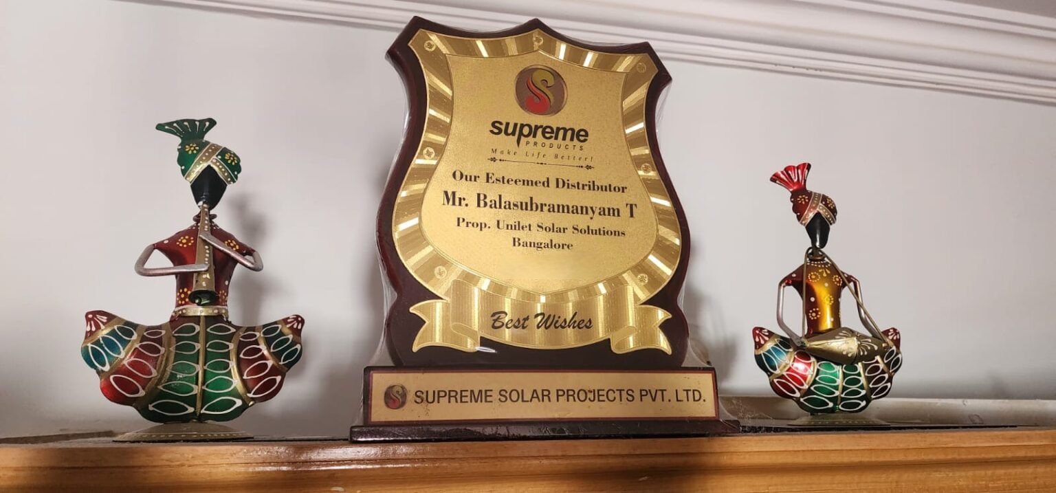 Supreme Solar Bangalore Distributor